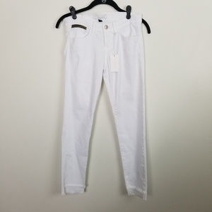 NWT Flying Monkey White Skinny Ankle Jeans Sz 25